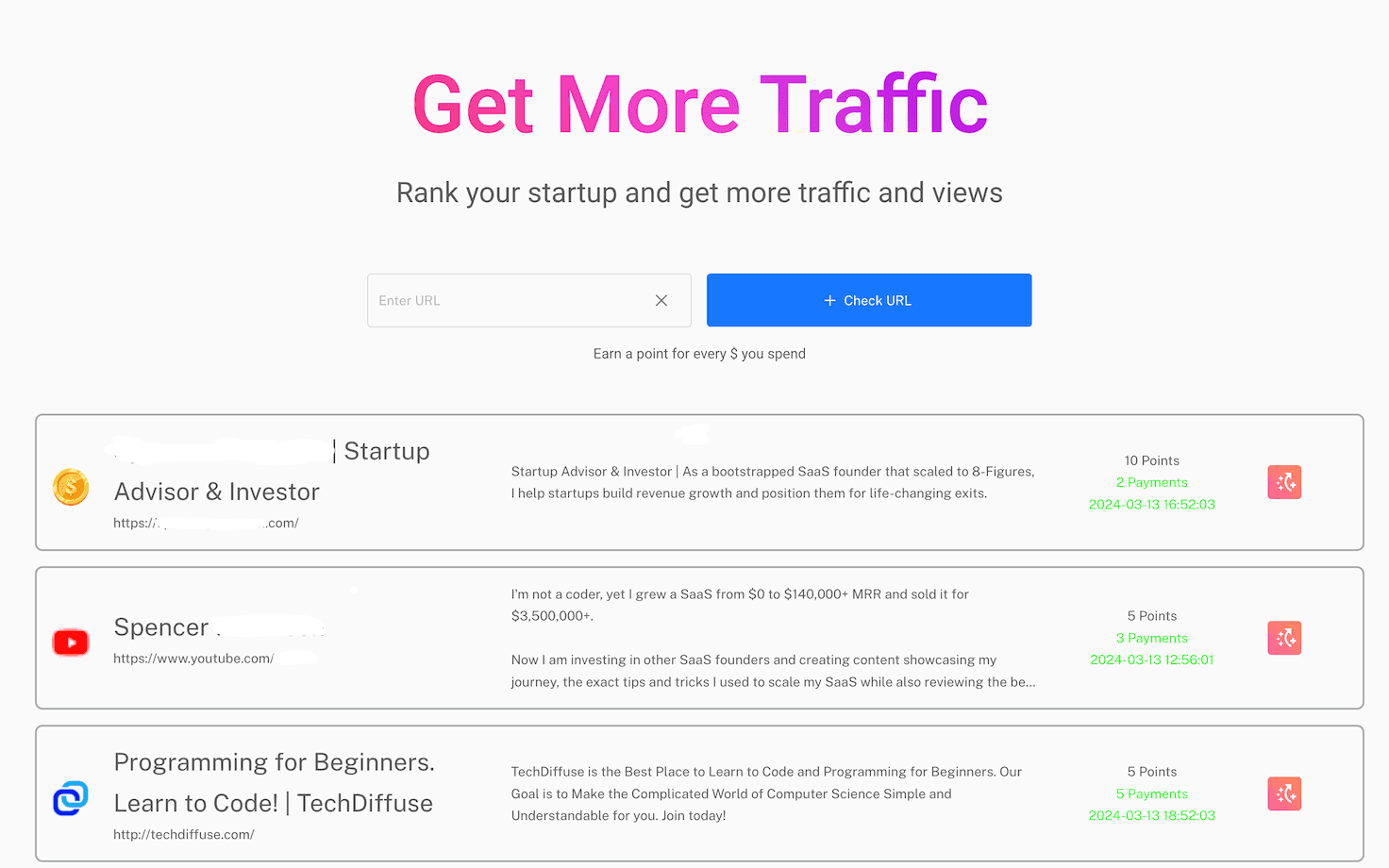 Cover Image for Startup Ranking Platform