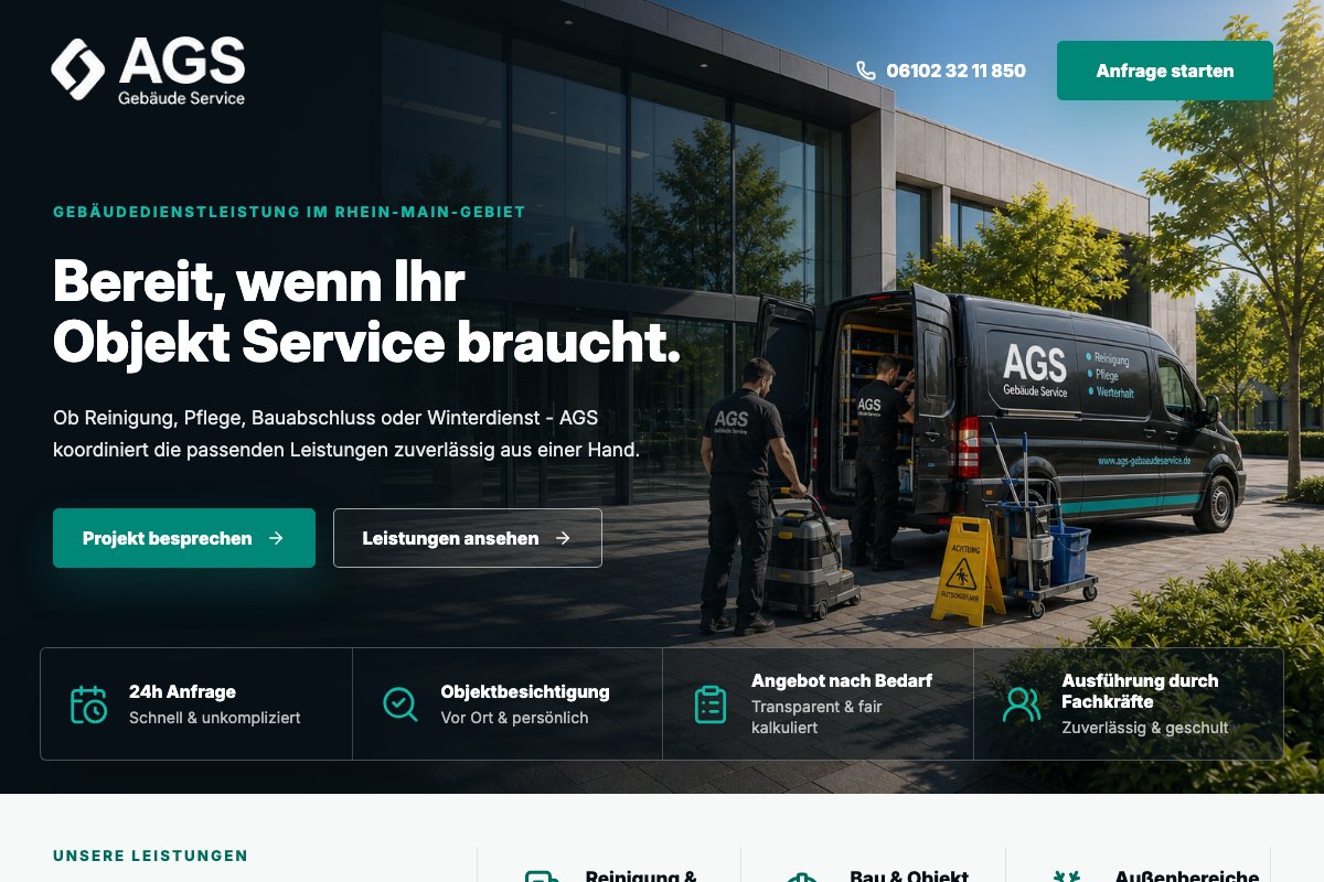 Preview of the AGS Einsatz demo